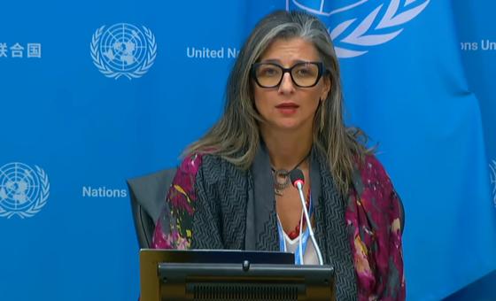 Francesca Albanese, relatora especial de la ONU sobre la situación de los derechos humanos en los territorios palestinos ocupados.